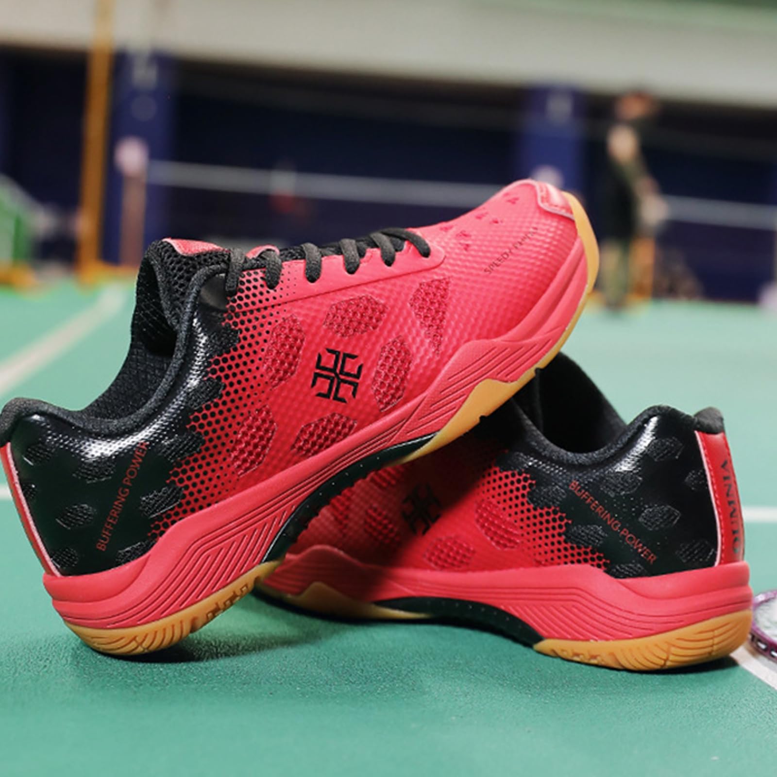 Zapatillas de bádminton para Hombre, Zapatillas Tenis Pickleball, Ligeras Entrenamiento en cancha Cubierta, Deportivas para ráquetbol y Squash