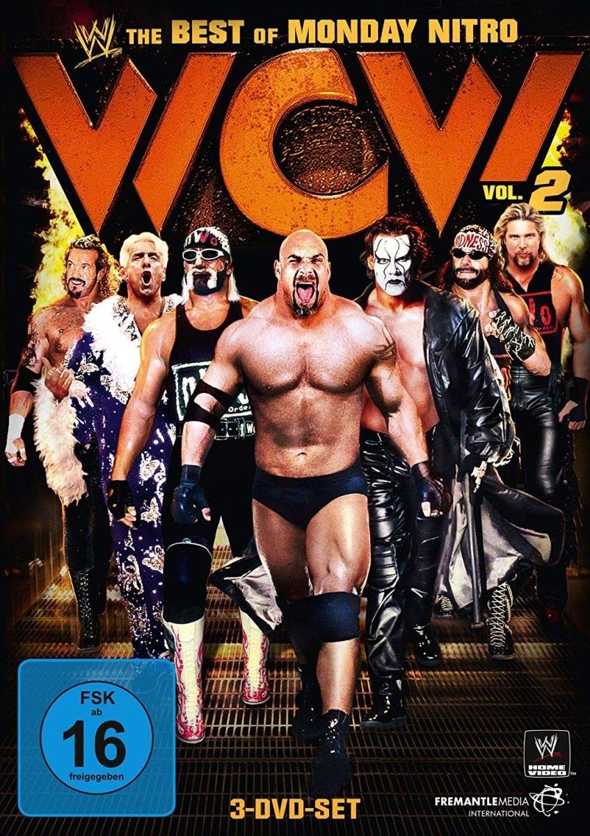 DVD WCW Monday Night Nitro Vol 2 edición importación de Alemania para coleccionistas