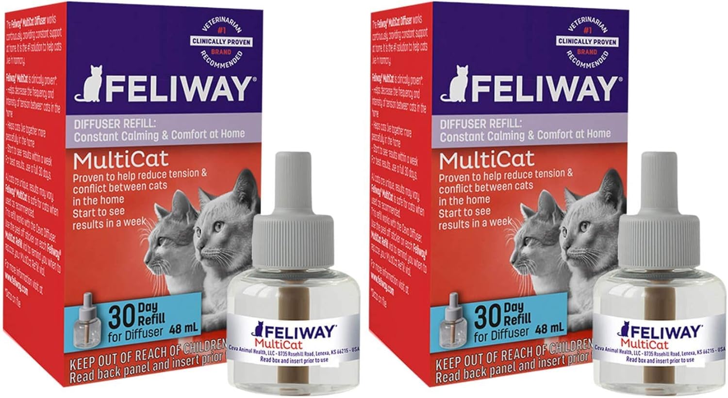 feliway multicat refill for cats