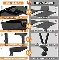 Vista 3 de Soporte ajustable para mancuernas – Soporte de peso Uboway con ajuste de altura de 4 niveles, soporte de pesas para mancuernas con soporte