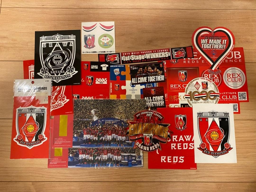 浦和レッズ　ステッカー　ACL優勝　Jリーグ優勝記念 浦和レッズ ステッカー ACL優勝 Jリーグ優勝記念 浦和レッズ