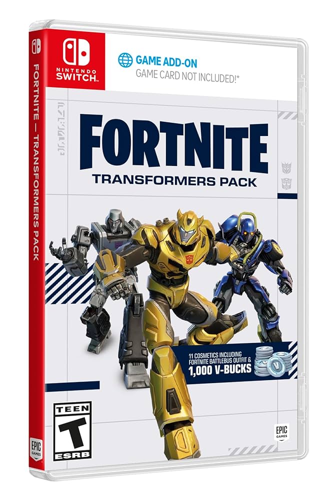 Amazon.co.jp: Fortnite - Transformers Pack - Nintendo Switch