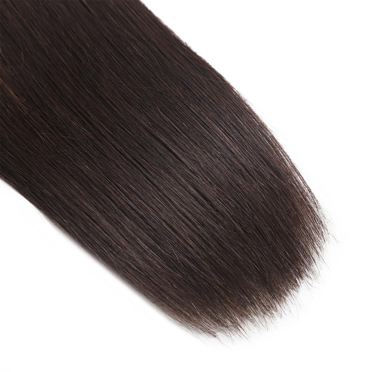 100% Remy Echthaar Rohhaar Schnitthaar Human Hair Bulk Ohne Schuss 100gram/piece Dunkelbraun 2# 20inch/50cm