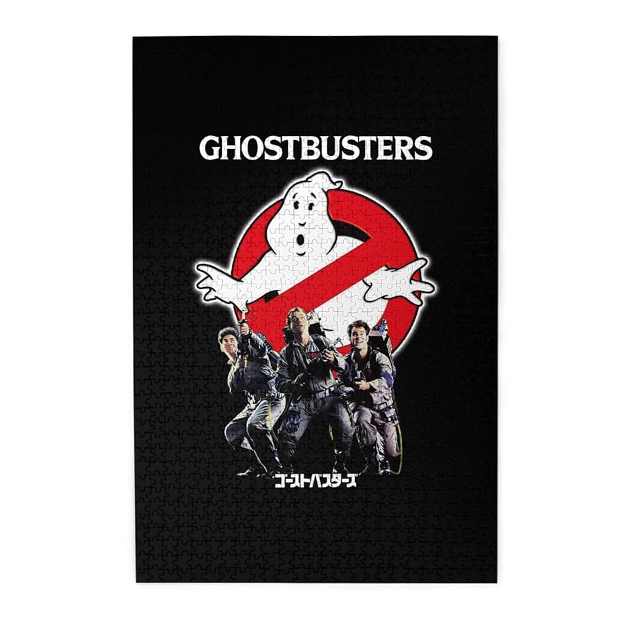 ゴーストバスターズ 蓄光 シルクスクリーンポスター ゴーストバスターズ/ ゴーストバスターズテック ポスターセット