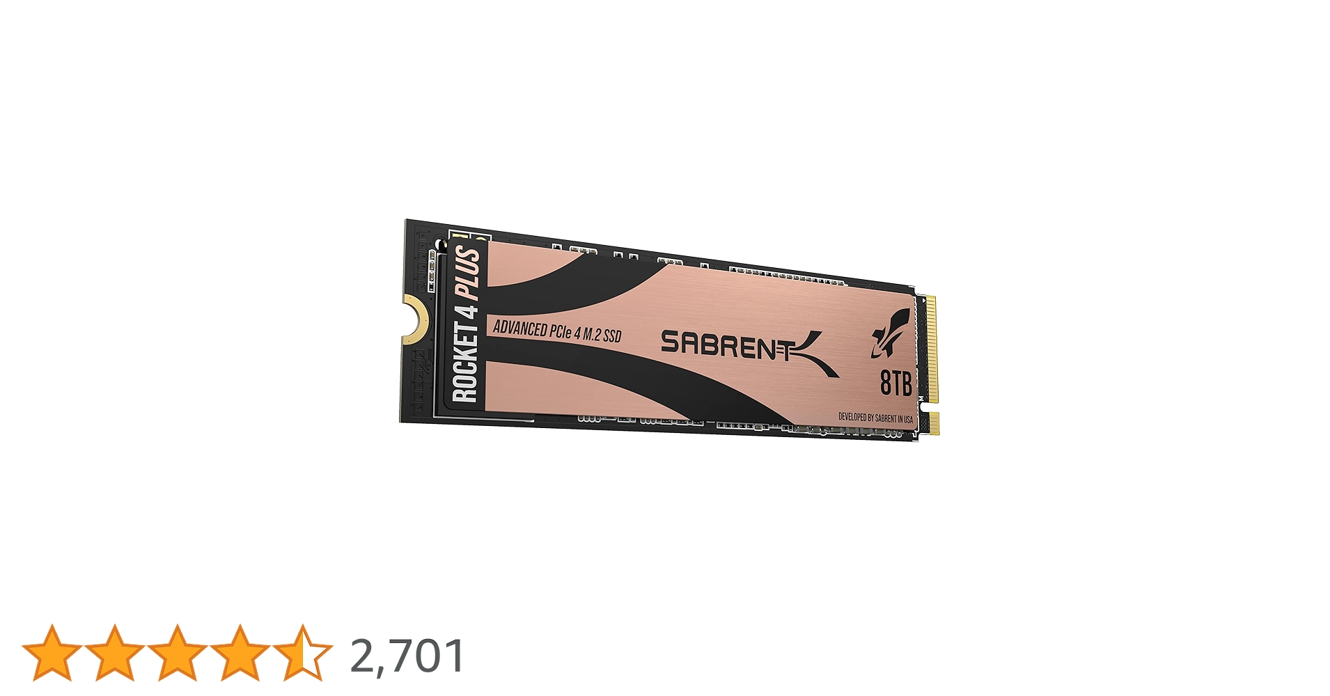 佐*様 SABRENT ROCKET 4 PLUS 8TB SSD Rocket 4 Plus SSD - Sabrent