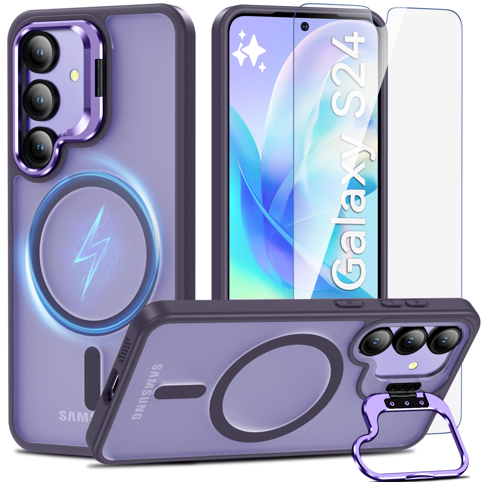 Coque anti-choc Samsung S24 résolvant les risques de chute et rayure - 8