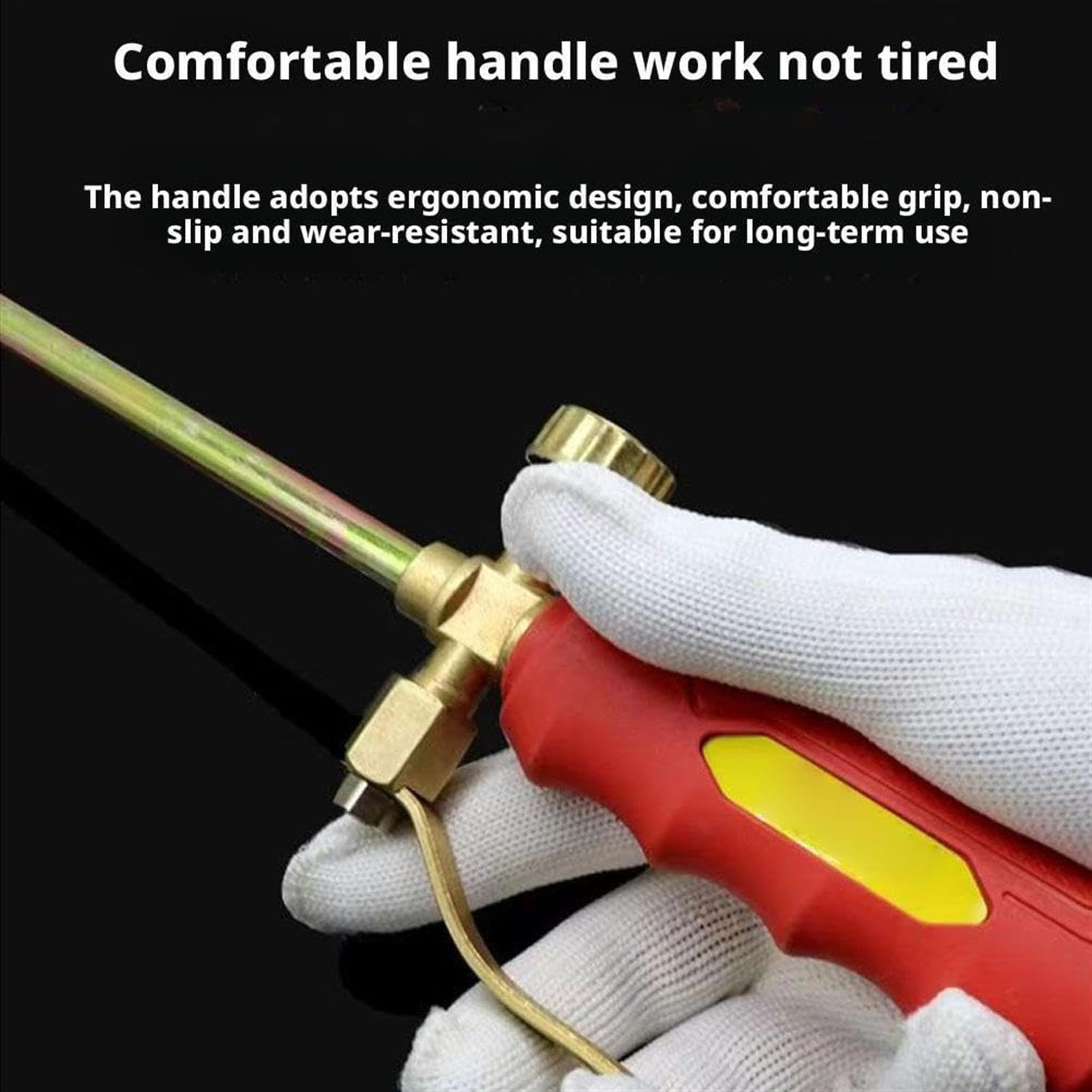 DéSherbeur Chalumeau au Propane à Double Interrupteur, Kit DéSherbeur Chalumeau, DéSherbeurs à Gaz avec Tuyau de 1,2/2/5 M pour DéSherber Le Jardin, la Glace, la Neige et Les Routes
