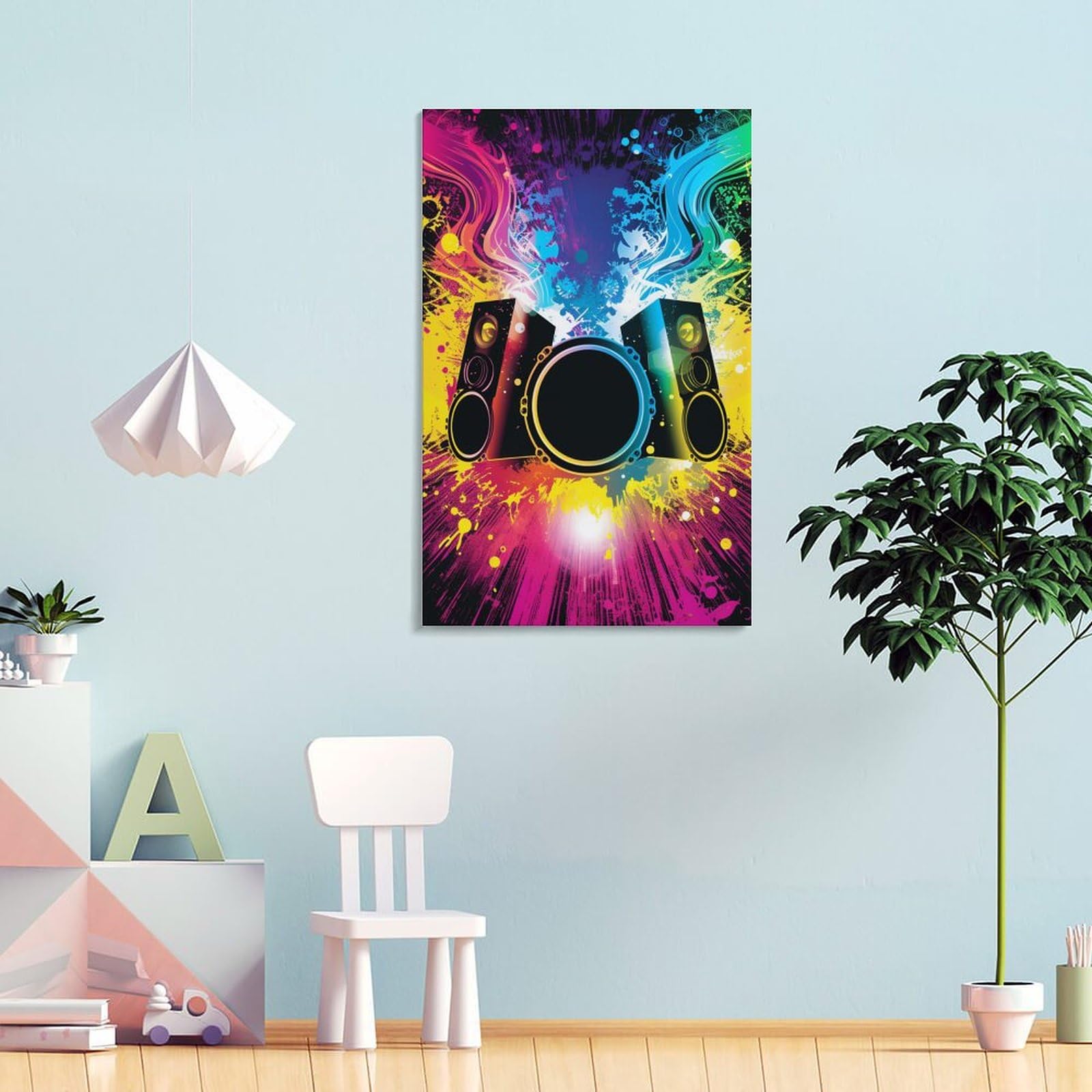 DHBANEIOK Konzert Leinwand Bilder,Wand Druck Gemälde Drucke Wandbilder,Modern Wall Art Poster Wohnzimmer Deko 20x30inch(50x75cm)