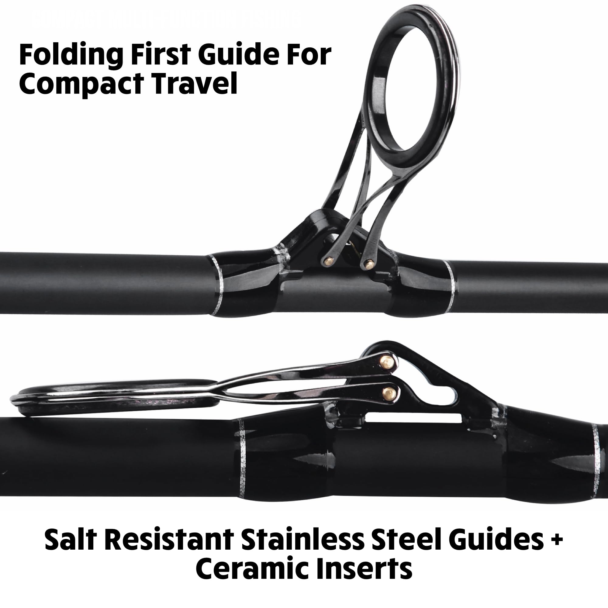 未使用大型魚用トラベルフィッシングロッド　RIGGED & READY SMAX Amazon.co.jp: Rigged and Ready S MaxとS ミッドトラベルフィッシング
