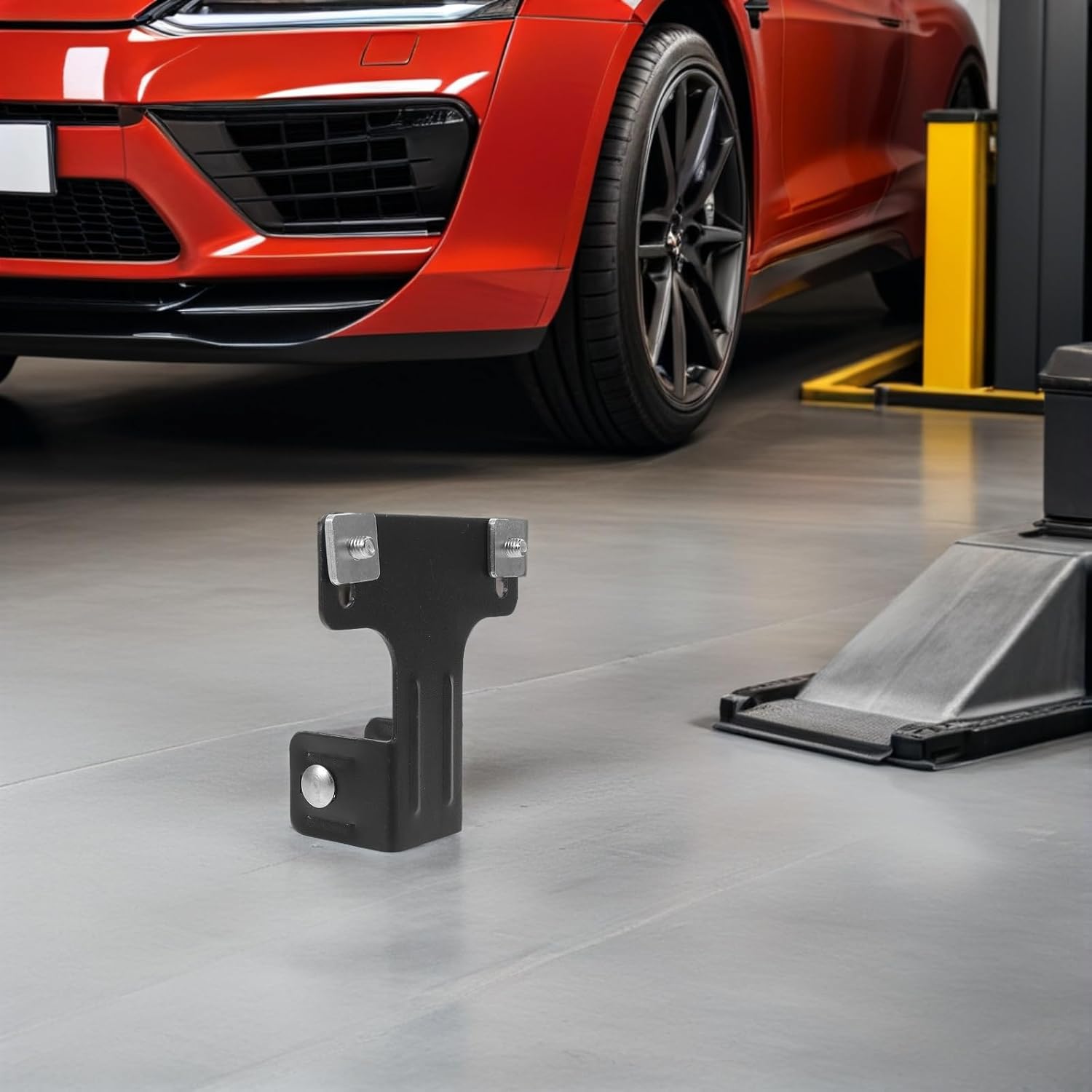 Car Roof Rack Foot Clamp Metal Mounting Bracket 3x2.5cm Crossbar Fixing Clip Compatible with Luggage Storage and Travel Cargo Management