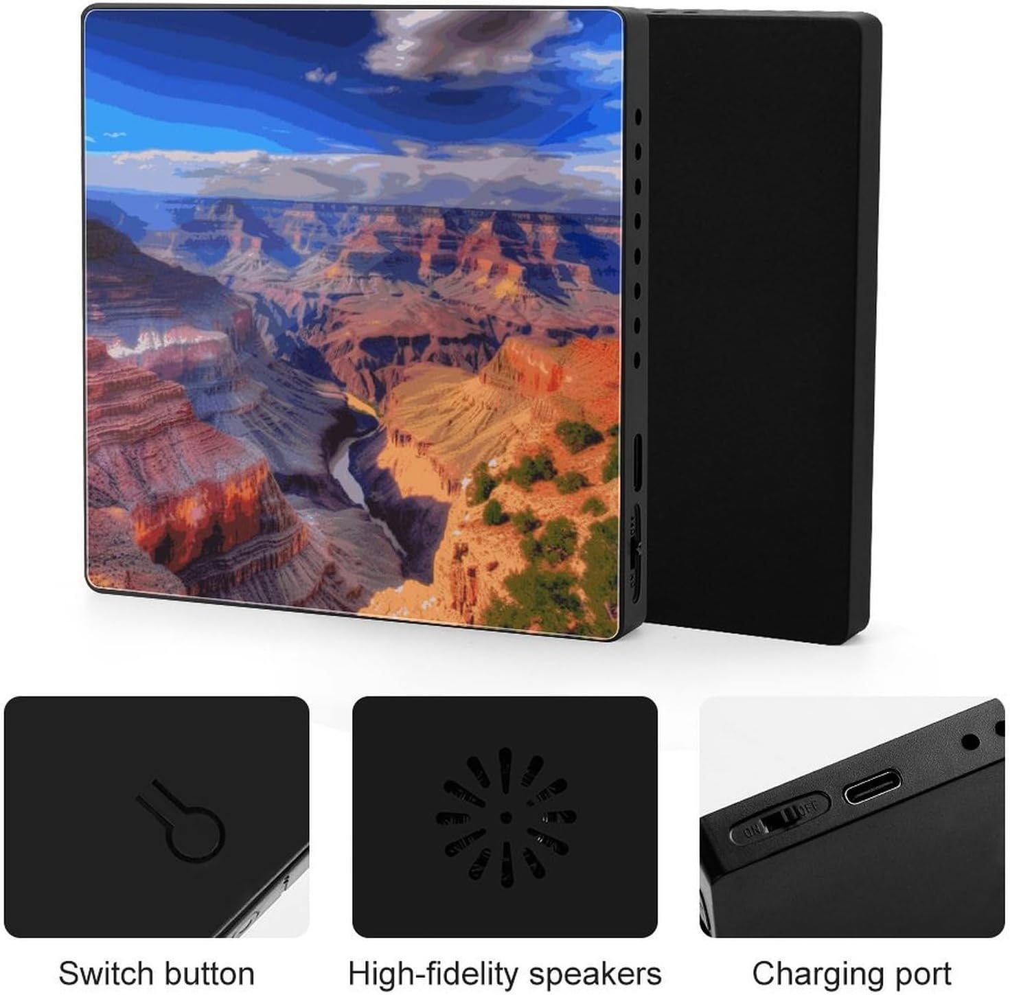 Beauty Grand Canyon Music Refrigerator Sticker image 4