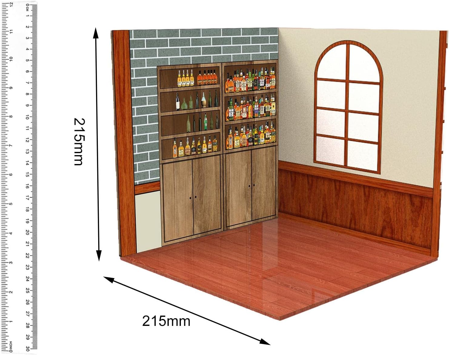 Colcolo 3 Piezas De Plástico Repetible, Varilla De Vacía, Pintura
