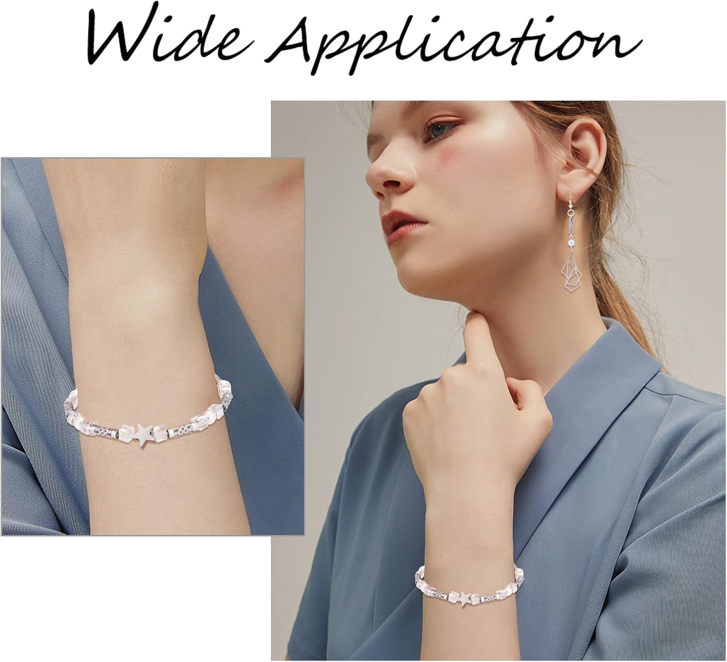 UNICRAFTALE 100pcs Stainless Steel Tube Beads, 4mm Diameter, 12mm Long, Hollow Spacer Beads for DIY Craft Jewelry Making - Image 7