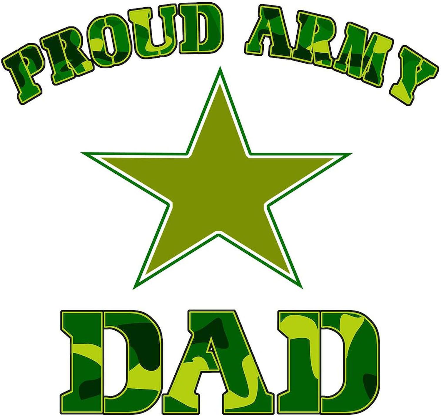CafePress Proud Army Dad Large Mug 15 oz (444 ml) Ceramic Coffee Mug