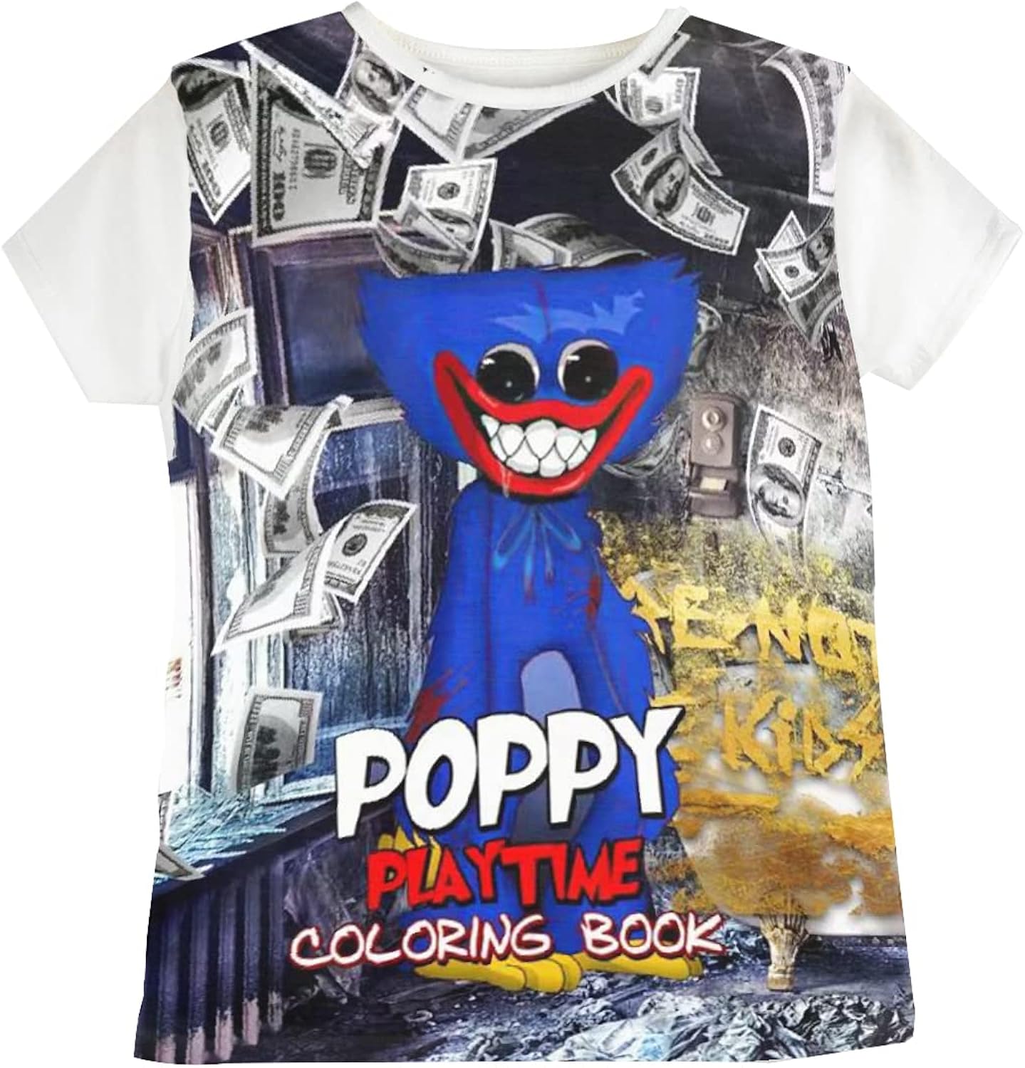 Camiseta de Manga Corta para niño niña Poppy