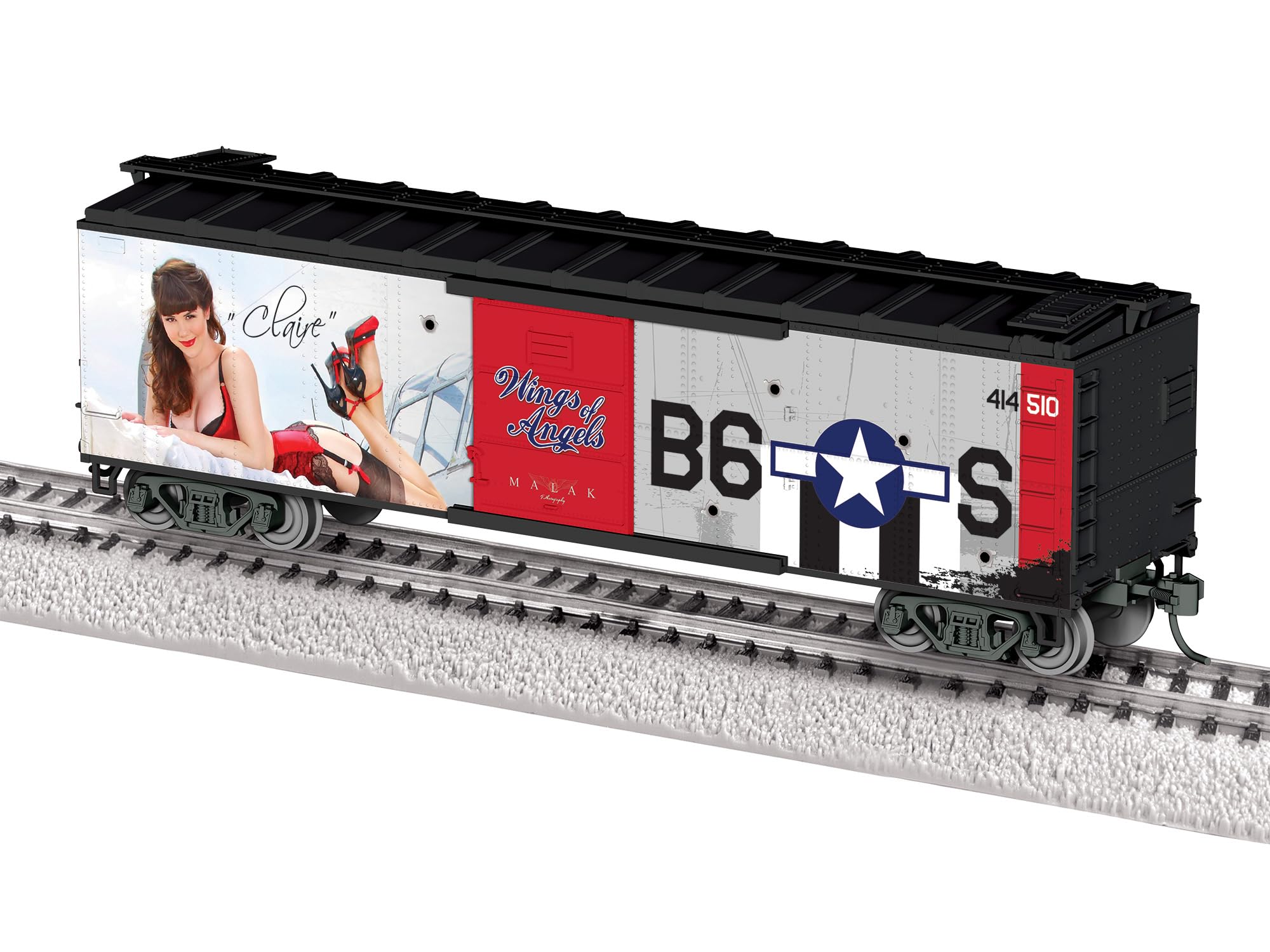 Lionel Wings of Angels Claire HO Gauge Model Train Boxcar