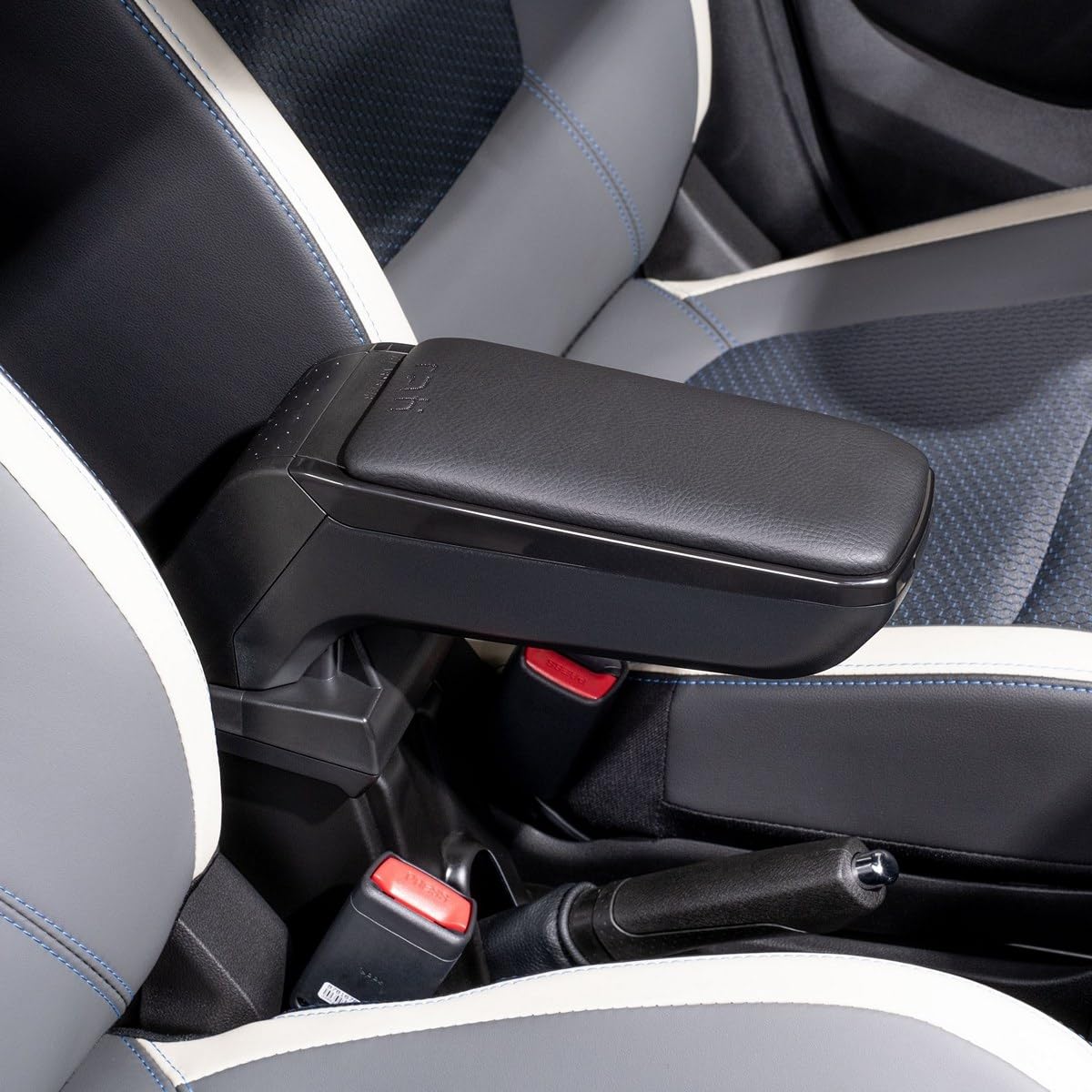 Bracciolo per Auto | Compatibile con Ford C-Max II (2010-2019)| Elaborato in Similpelle | Pieghevole | Accessori per Interno Auto | Grande Comfort
