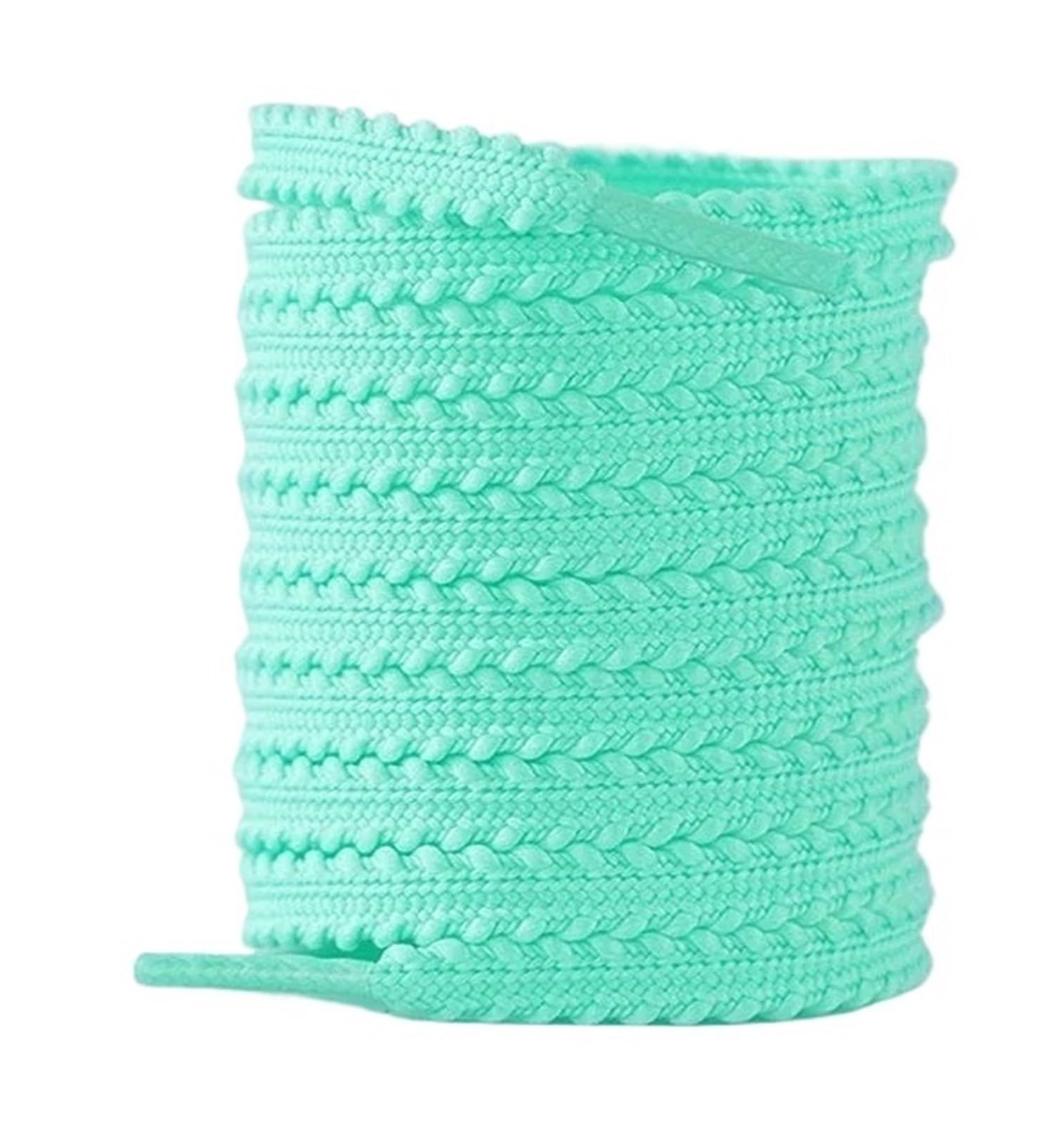 GPDNBIEU Shoelaces, Athletic Shoelaces For Men Women Sports Shoes Laces For Sneakers Flat Shoestring Casual Accessories(Mint Green,160cm)