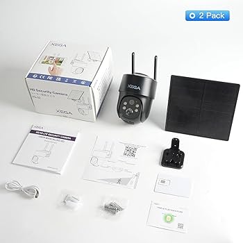 Amazon.com : Xega 4G LTE Cellular Security Camera Solar with SIM