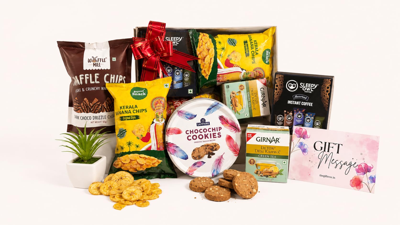 The Gift TreeTea Time Delight Hamper | Tea, Coffee & Gourmet SnacksBirthdays, Anniversaries, Men, Women, Employees, Clients & Corporate Events-image-11
