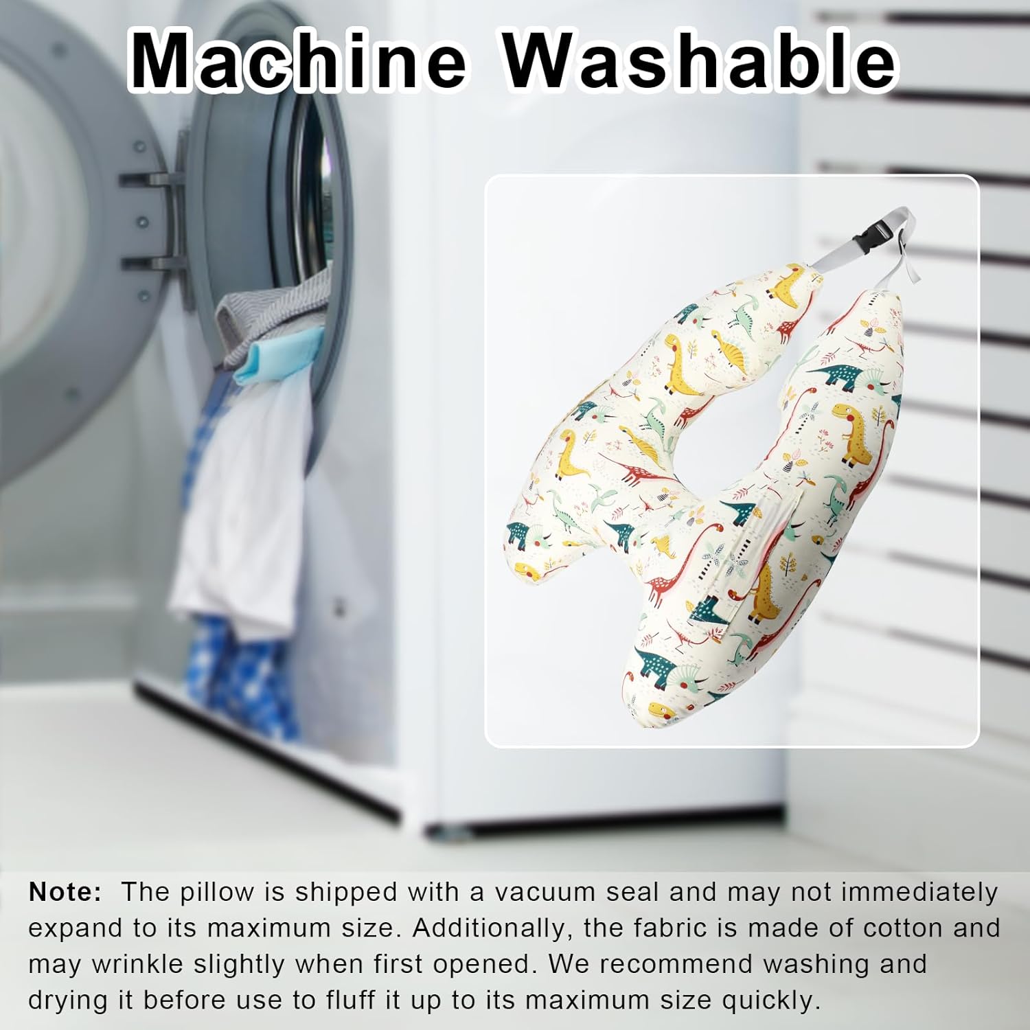 Car Pillow for Kids,H-Shape Travel Pillow for Child Sleeping Neck Shoulder Support Car Seat Pillow A Sleeping Artifact Suitable for Road Trips of Adults and Children Travel Pillow for Kids - Image 6