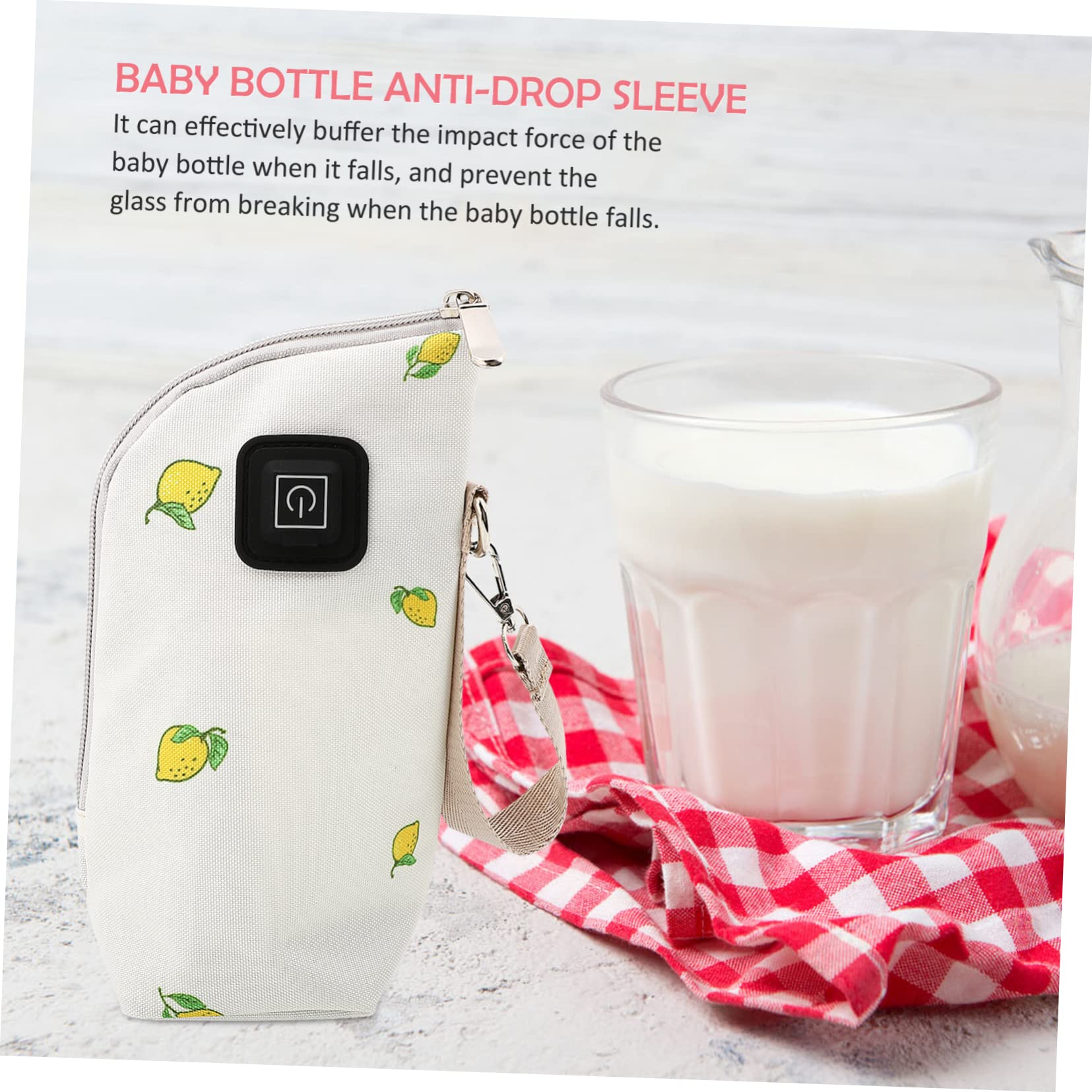 TOYANDONA 2 Set Scaldabiberon Latte Per Bambini Tote Pieghevole Scaldabiberon Bottiglia Per Il Latte Custodia Antigoccia Bottiglia Tote Copertura Per Il Riscaldamento Del Latte Copertura