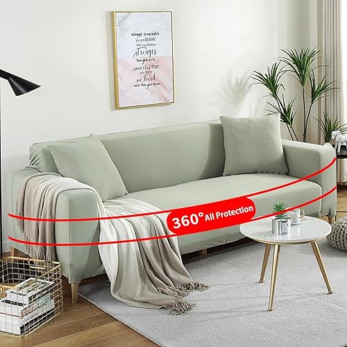 Miniatura 4 de Fundas para sofá, funda de sofá de alta elasticidad de jacquard suave, cubierta completa, antideslizante, protector de muebles para mascotas, niños,