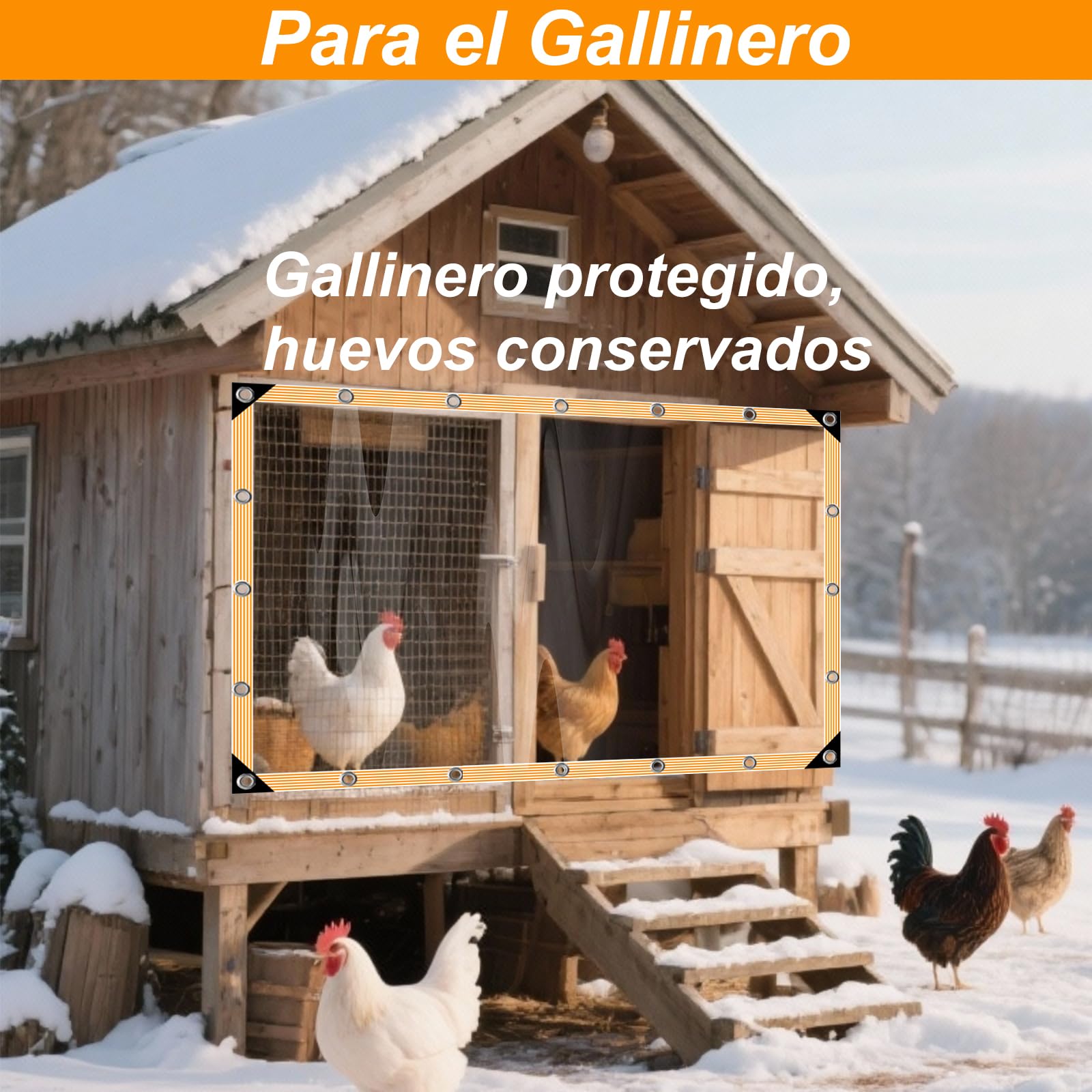 BeGrit Lona Transparente con Ojales Lona Impermeable con Cuerda Lona Protectora de PVC para balcón jardín Exterior Invernadero Terraza Plantas Muebles Pérgola 2x2m
