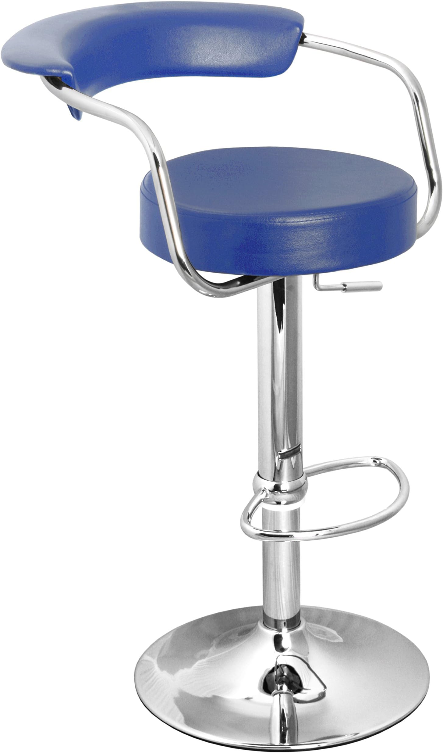 DF Sales Lamboro Zenith Bar Stool, Blue