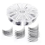 WENDYLASHES Premade Eyelash Extension 500 Fans Handmade Lashes 8D/9D/10D/12D Pre-made Fans 0.07mm C/D Curl 9-16mm/13-20mm Mixed Eyelash Extensions (500PCS-12D-0.07-D, 13-20mm mixed tray)