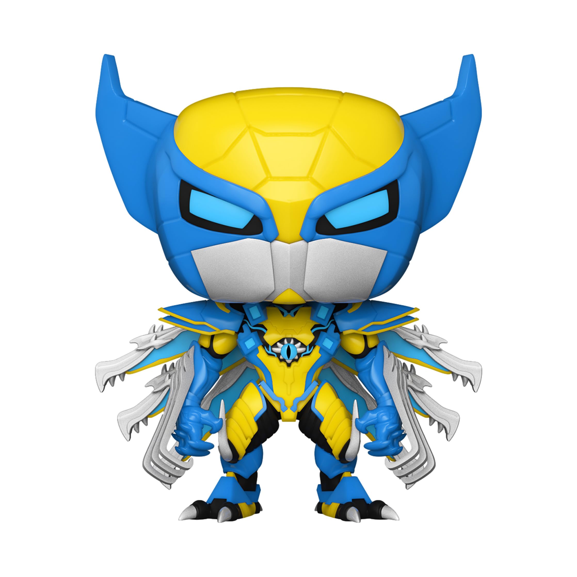 FUNKO POP! Marvel MECH Strike Monster Hunters Wolverine #996 Box & Protector Include