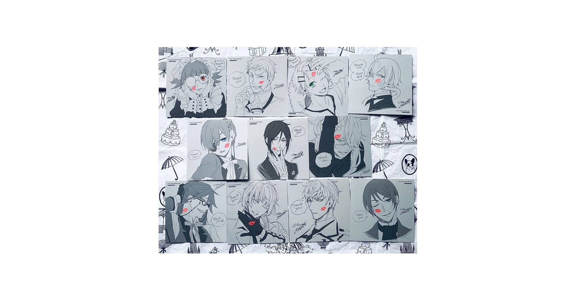 Amazon.co.jp: 黒執事Black Label 特典/イラストカード/シエル