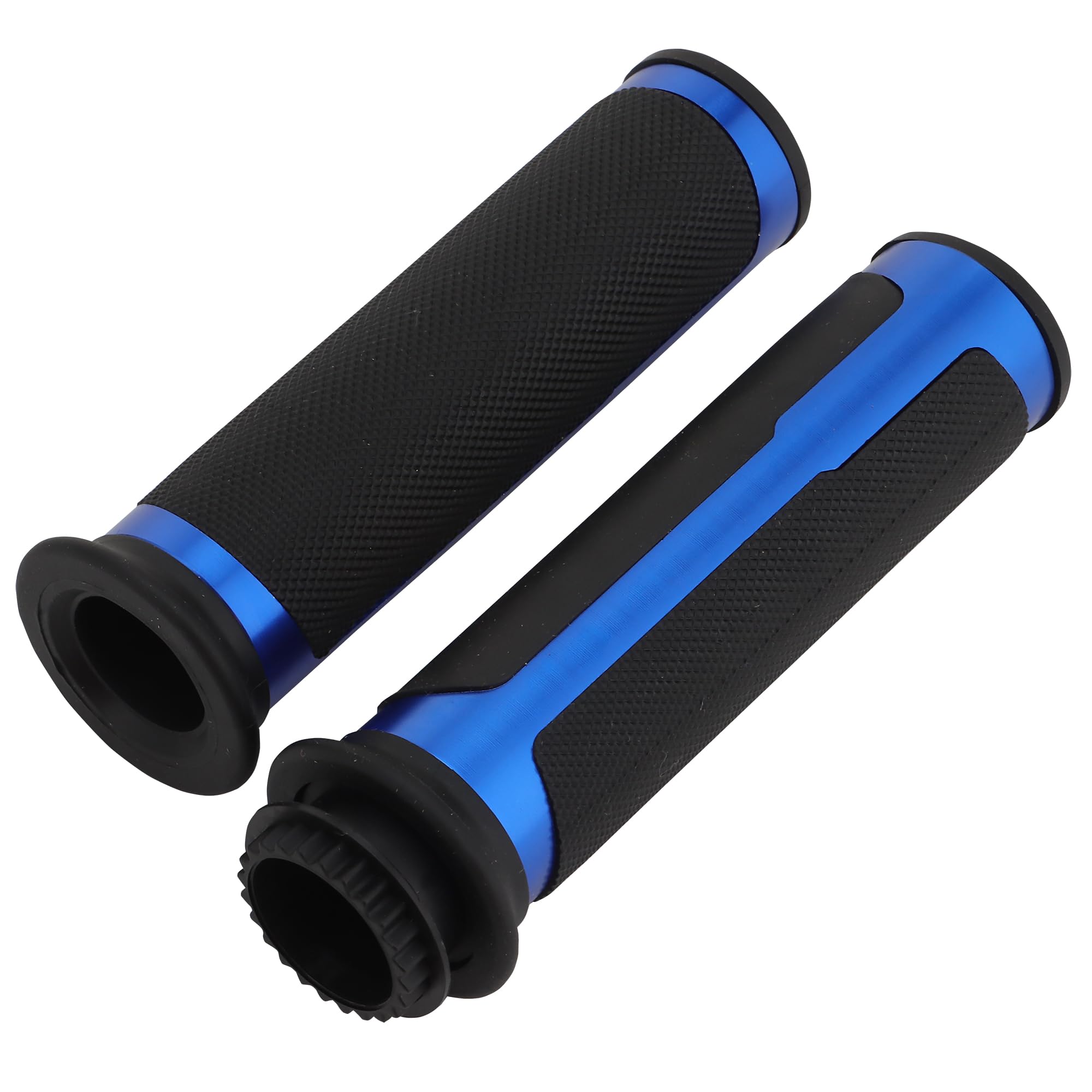 WOOSTAR 22mm Standard 7/8" Regolabile Frizione Leva Pompa Freno Frizione Set con Ruotare la Manopola Dell'acceleratore Sostituzione per Majesty T3 T5 T7 Moto Dirt Pit Bike Scooter ATV Blu