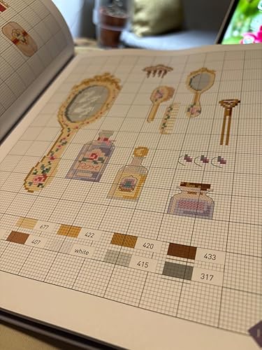 Amazon | Retro Cross Stitch: 500 Patterns, French Charm for Your