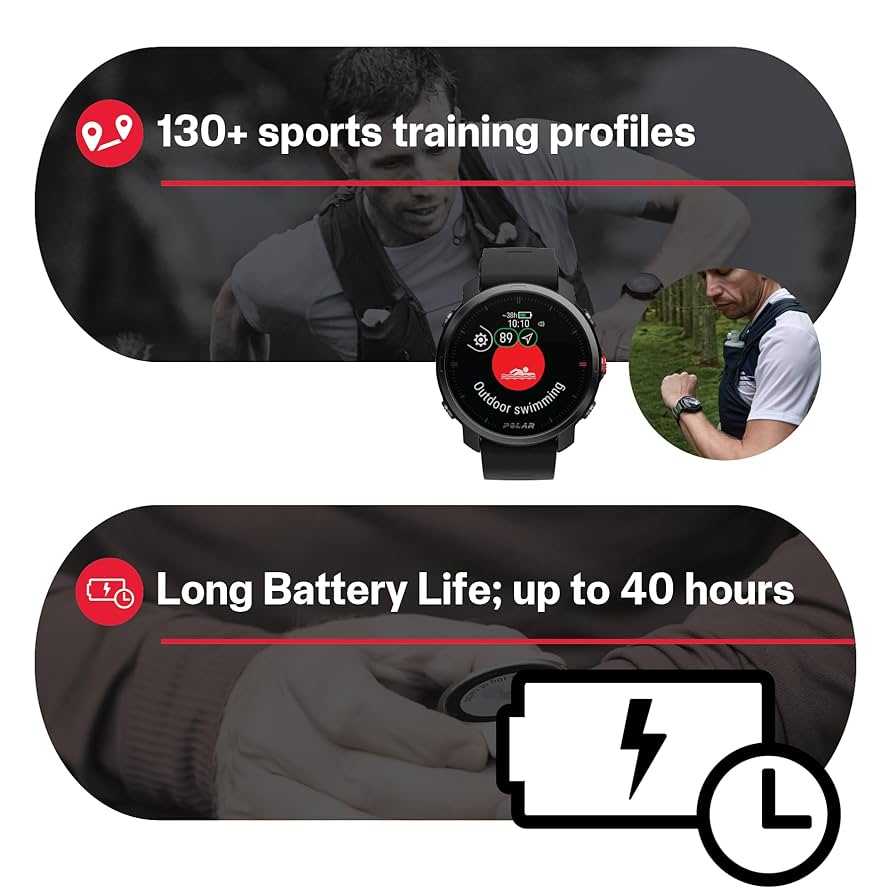POLAR Grit X - Rugged Multisport GPS Smart Watch - Ultra