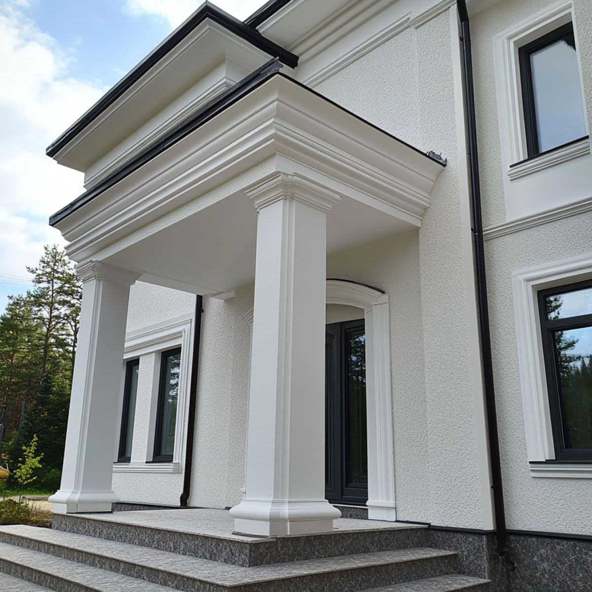 Pittura silossanica per esterni e facciate, ad alto potere idrorepellente - ARCAFAÇADE SILOXANE - 10 L (+ o - 60 m² in 1 strato) Bianco - ARCANE INDUSTRIES