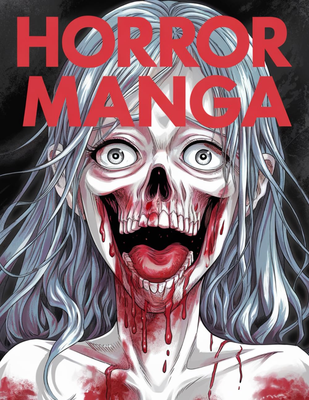 Horror Manga Coloring Book: 70+ Anime Horror Illustrations Featuring Creepy Creatures and Gruesome Art for Horror Fans