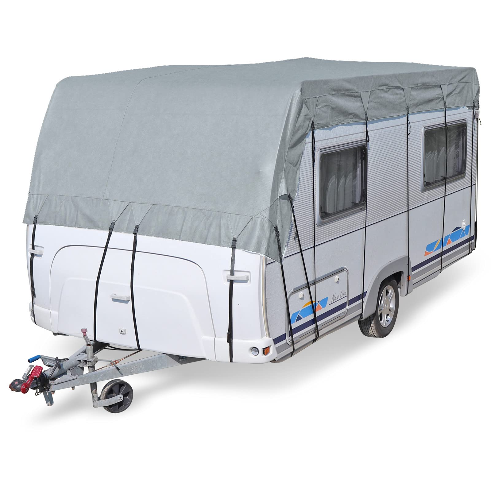 Wohnwagen Wohnmobil Reisemobil Schutzdach Dachschutzplane Schutzhülle 10x3 m