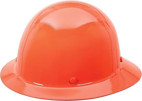 Vista 14 de MSA Skullgard - Casco duro de ala completa con suspensión, tapa sin ranuras, hecho de resina fenólica, cargas de calor radiante de hasta 350 F