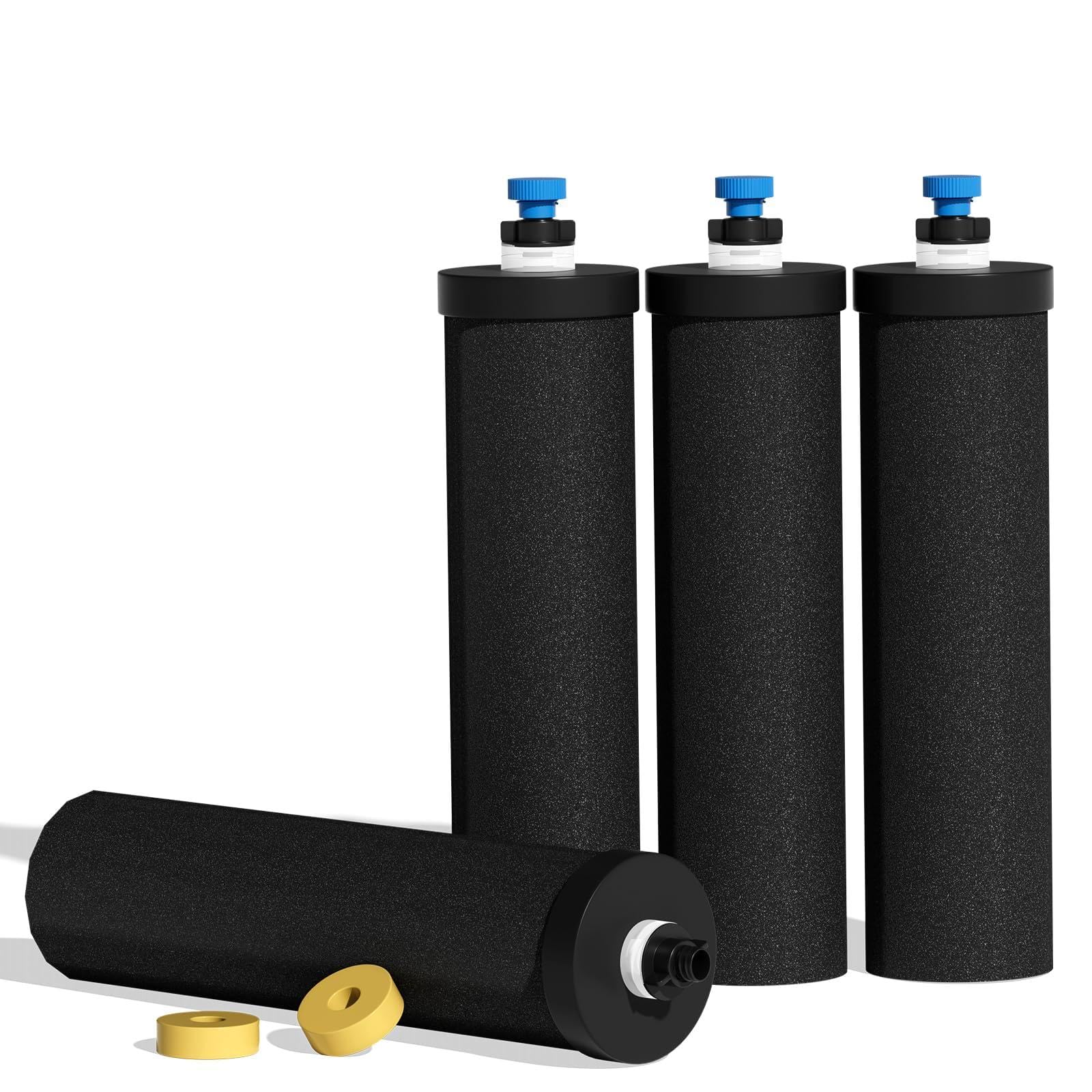 JOYPUR Black Purification Elements,Replacement Filters for ProOne® and Berkey® Filters,ProOne® Big+ or Berkey® Big Countertop Gravity Water Filter