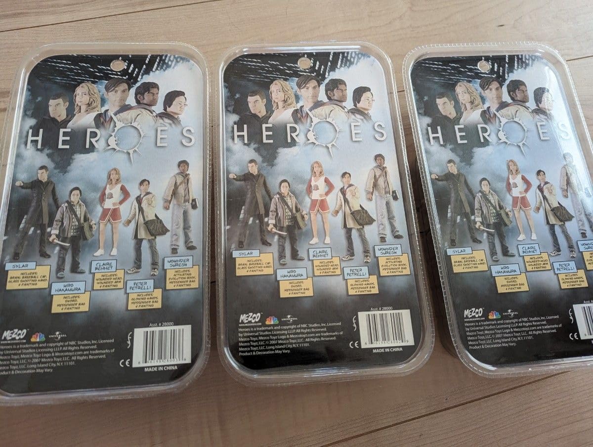 Amazon.co.jp: 海外ドラマ ヒーローズ フィギュア セット : おもちゃ