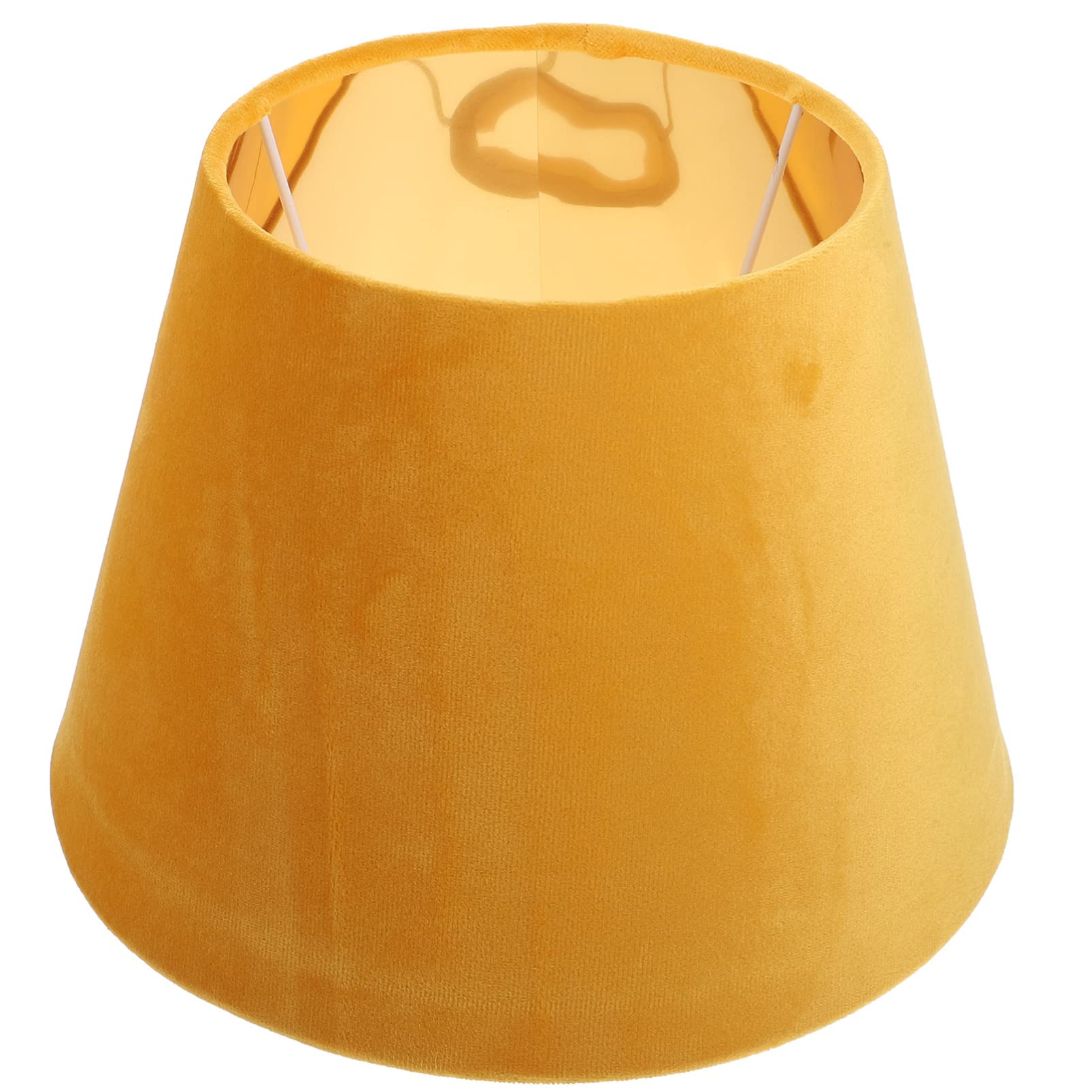 Elegante Kit de Pantallas de Tela para lámparas de Mesa, Pantallas cilíndricas en Forma de Campana para lámparas de Pared y luminarias del hogar, Pantallas Finas de policarbonato c