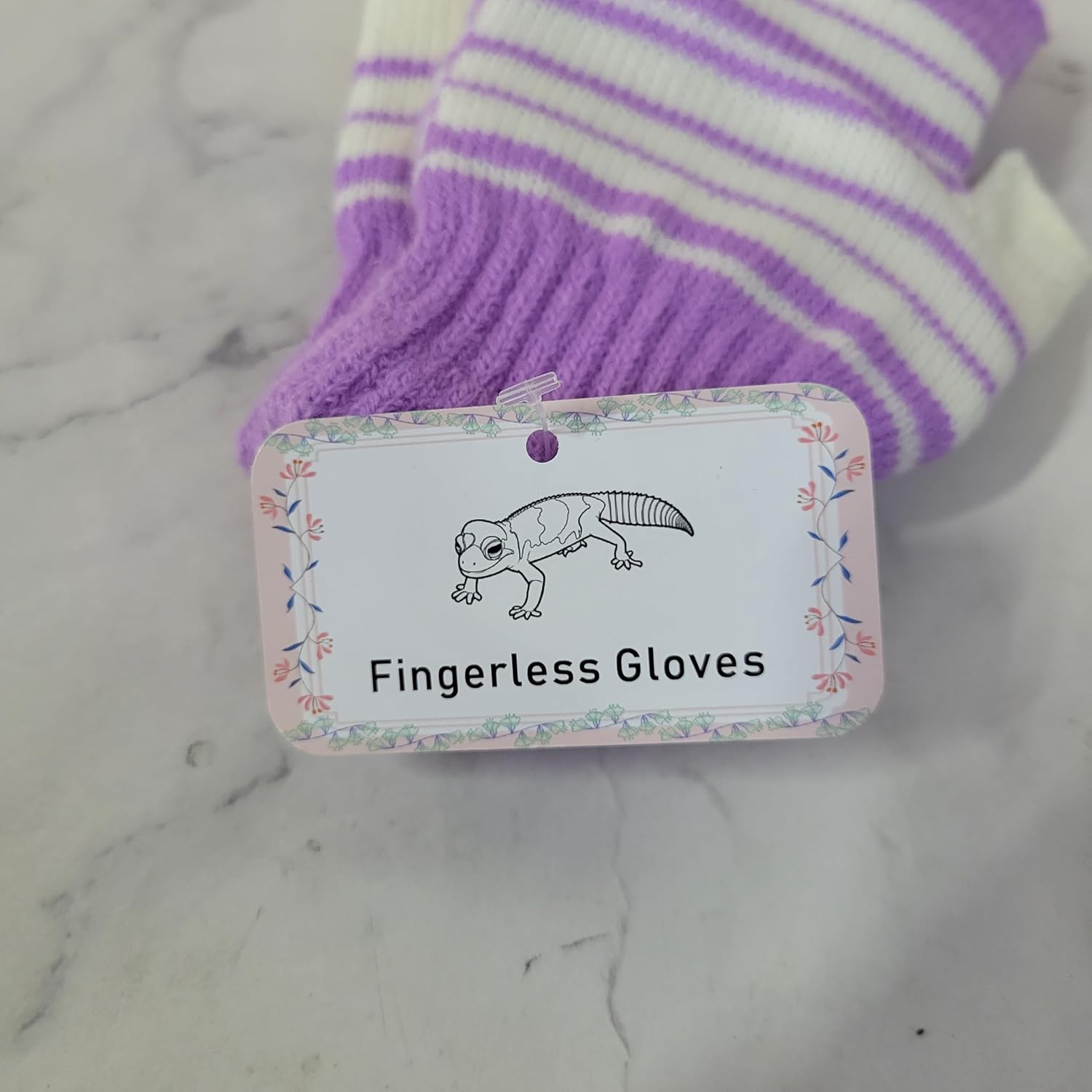 Fingerless gloves – Soft Knit Half Finger Gloves with Thumb Hole
