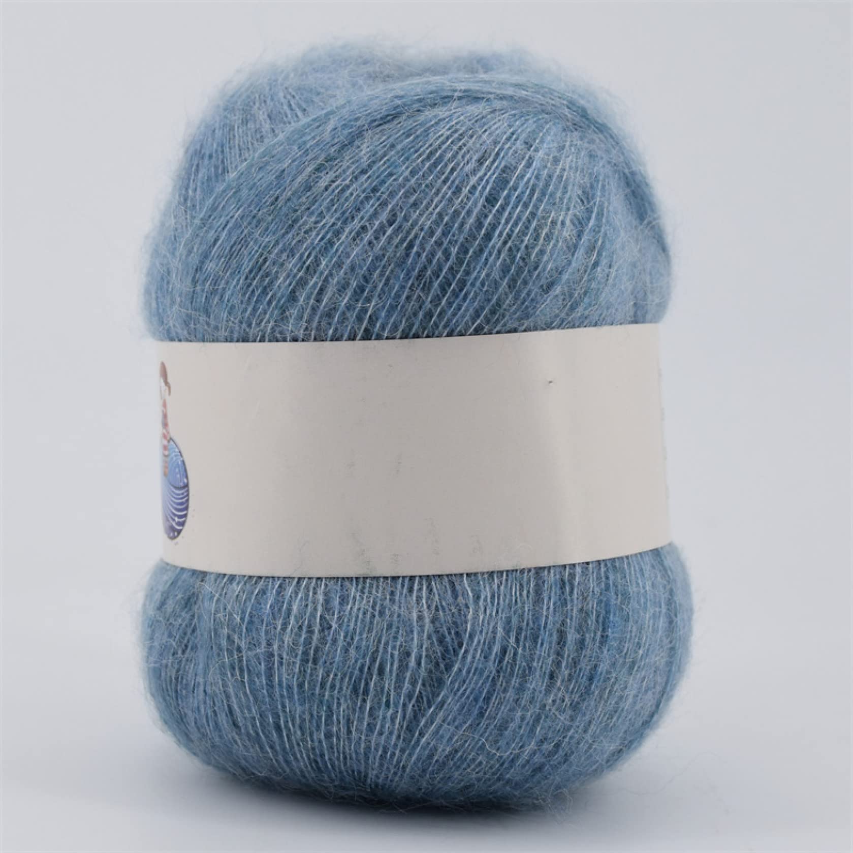 Hilo de Mohair for Crochet, Ideal for Tejer suéteres Finos, Bufandas, Hilo Lana Seda Angola(28)