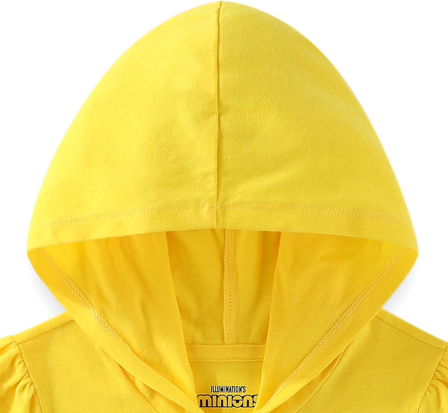 Minions Bob Girls Cosplay Hooded Shirt with Tulle and Legging Pants Set for Toddler and Big Kids - Image 3