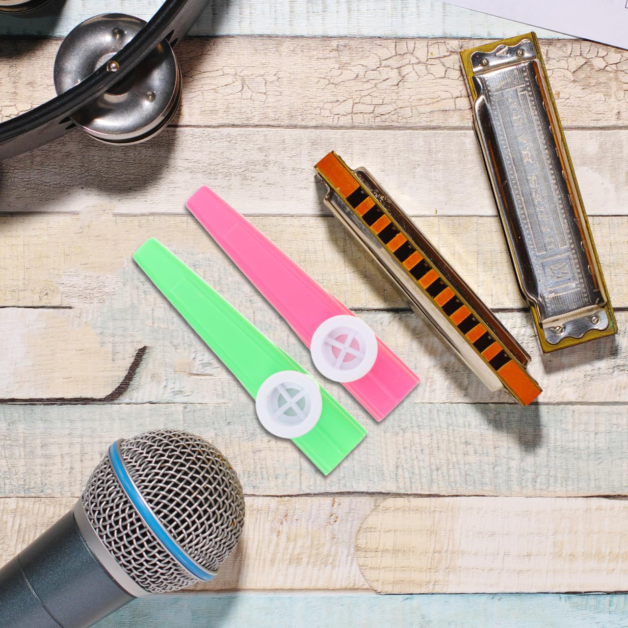 Cikonielf Mini Kazoo Kazoo Instrument de musique professionnel en