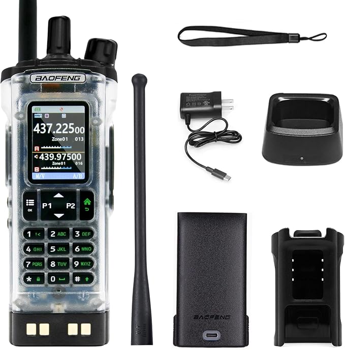 BAOFENG UV-32 10W GPS Radio (Clear)