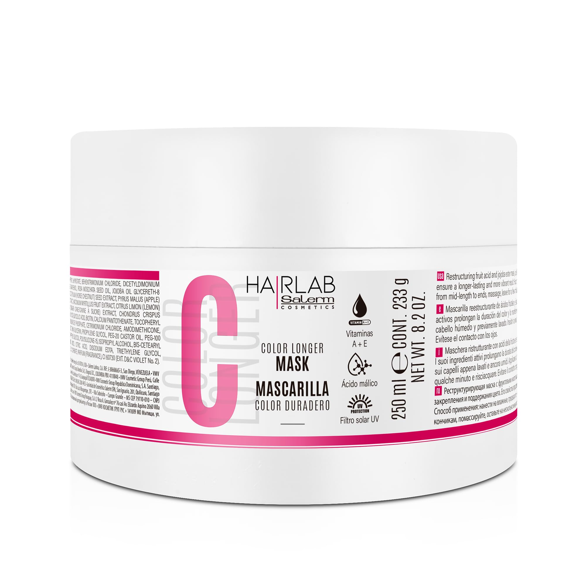Salerm Long Lasting Colour Mask 250ml, 250 ml (Pack of 1)