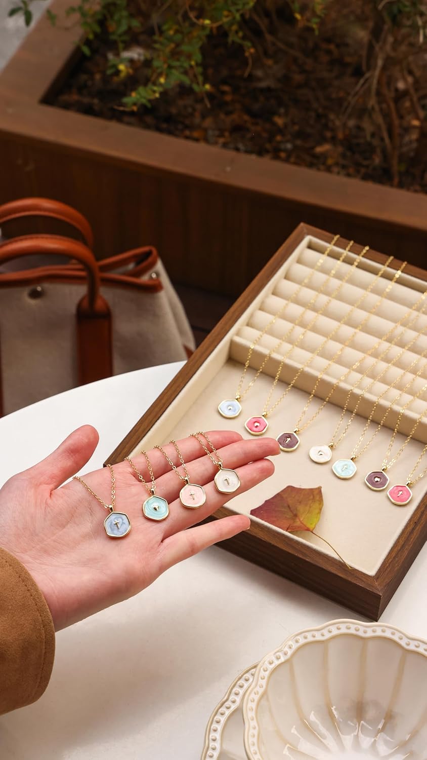 CHESKY Cross/Haert Necklace for Women Trendy, Dainty 14K Gold Plated Cross/Heart Pendant Necklace Cute Charm Choker Christian Necklace Religious Jewelry for Women Gifts - Image 6