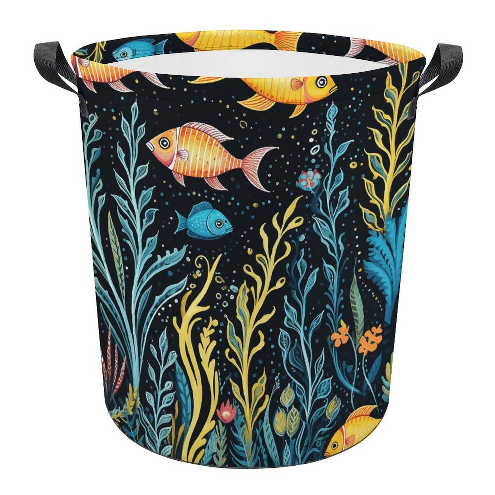 Panier de rangement compact pour trier le linge sale sans encombrer